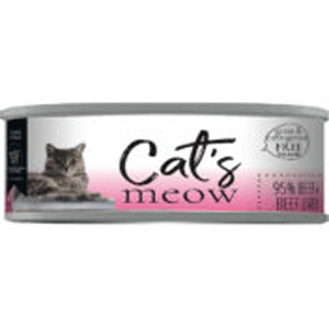 Daves Cats Meow 95% Beef & Beef Liver Canned Cat Food 5.5oz 24 Case Daves, daves, pet food, Canned, Cat Food, Cats Meow, beef, beef liver, 95%